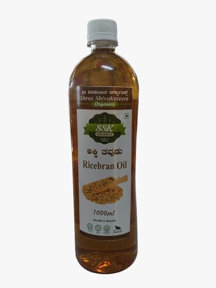 RICE BRAN OIL  1 L