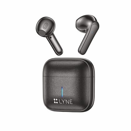 LYNE CoolPods 10 30 Hours Music Time True Wireless Earbuds-BLACK