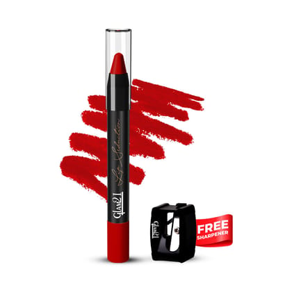 Glam21 Lip Seduction Non- Transfer Crayon Lipstick up to 12 Hours Stay | Lightweight & Longlasting|Creamy Matte | Smudge Proof - 3.6gm|Naughty Red|03 Glam21 Lip Seduction Non- Transfer Crayon Lipstick up to 12 Hours Stay | Lightweight & Longlasting|Cream