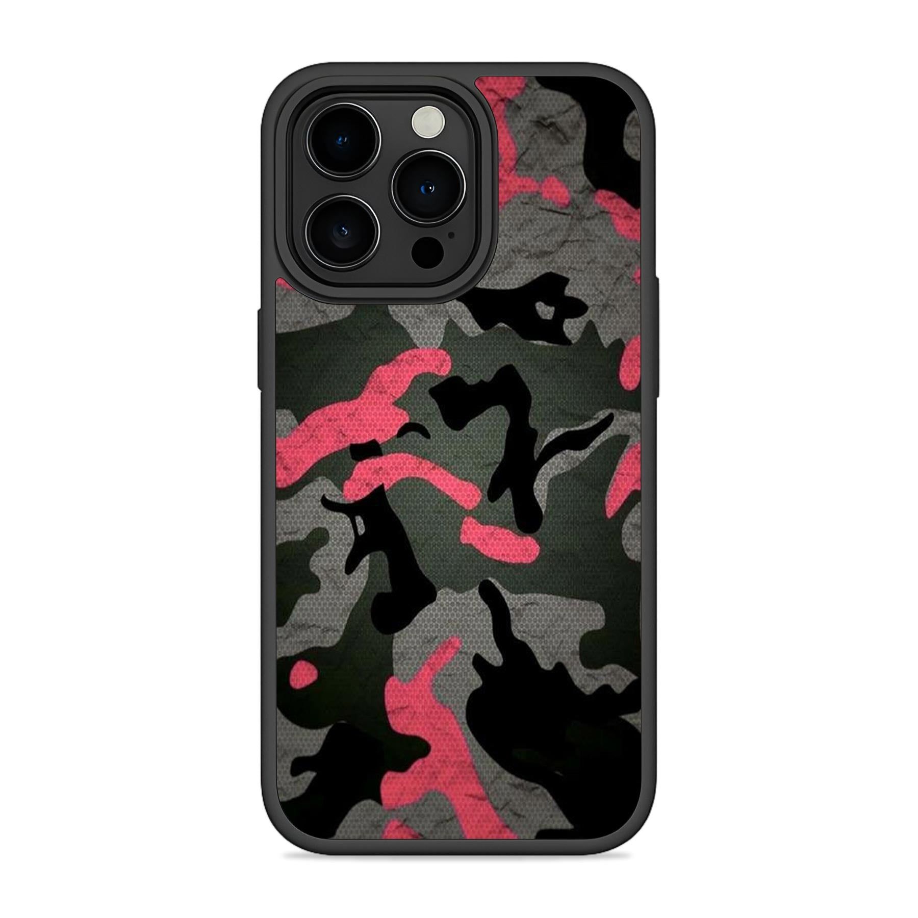 Red Camo Mobile Bumper Cover