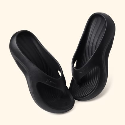 Pilo Slippers For Women-Classic Black / 4