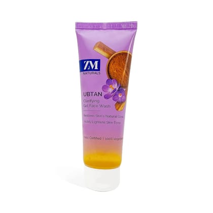 ZM Naturals Ubtan Clarifying Gel Face Wash 75 ML