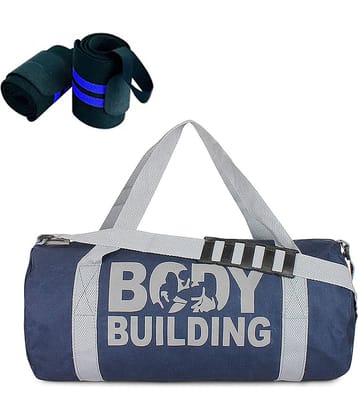 GROUPERS Polyester Blue 20 Ltrs Gym Bag