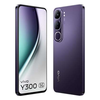 Vivo Y300 5G (Phantom Purple, 8GB RAM, 256GB Storage) with No Cost EMI/Additional Exchange Offers