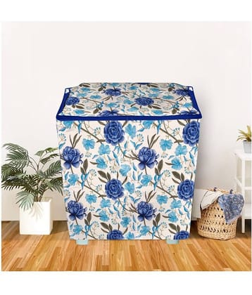 E-Retailer Single Polyester Blue Washing Machine Cover for Universal Semi-Automatic
