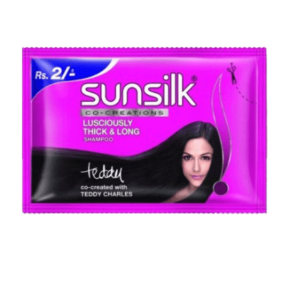 Sunsilk Hair Shampoo Lusciously Thick & Long Rs.2/-