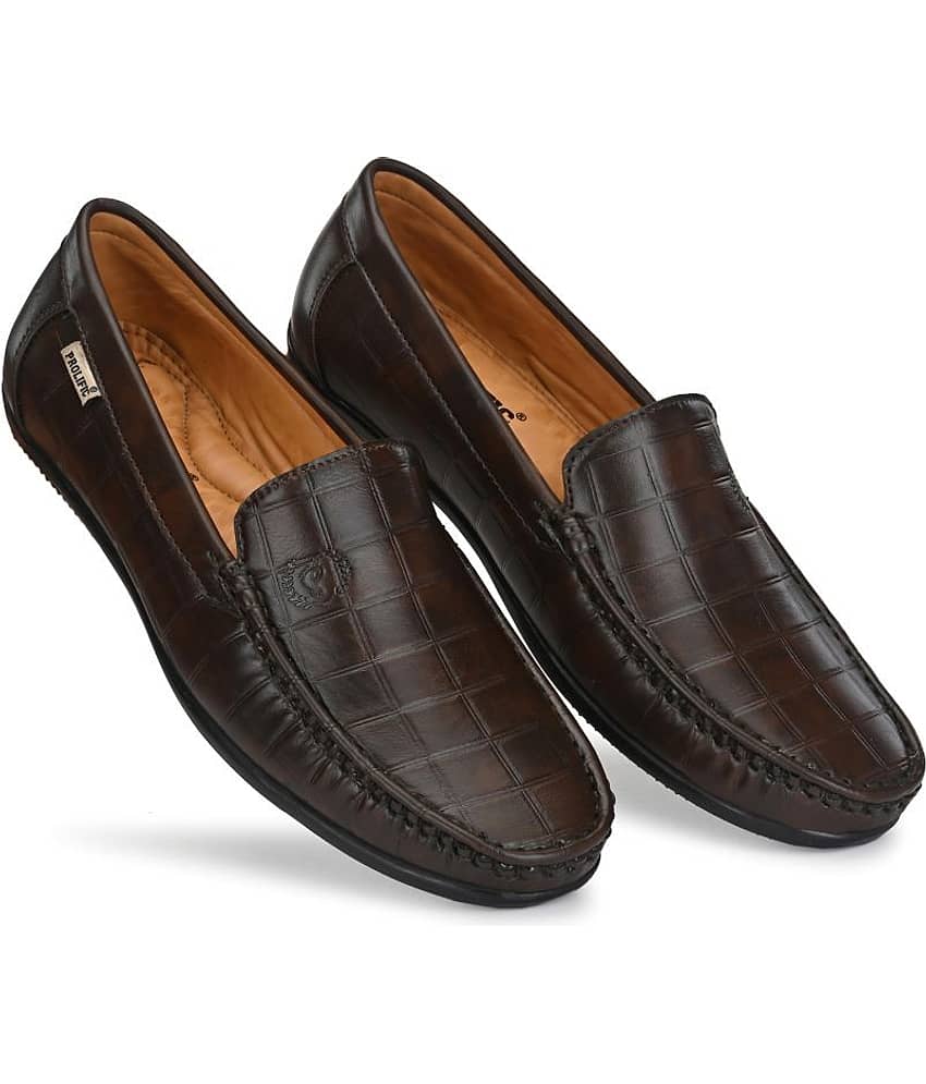 Prolific - Brown Men's Slip on loafers