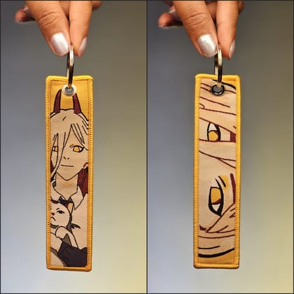 Power Flip Side Embroidered Keychain (15 cm)