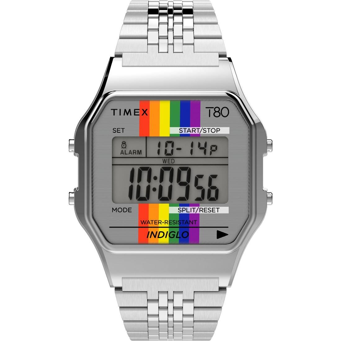 Timex Unisex 34 mm Size Digital Dial Digital Watch -TW2U70700-Gray