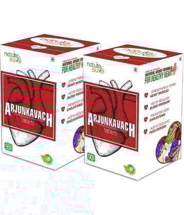 Nature Sure Arjun Kavach Tablets For Men And Women Tablet 2 No.S Pack of 2