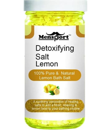 Mensport Bath Salt Crystal Lemon bath Salt 200 g