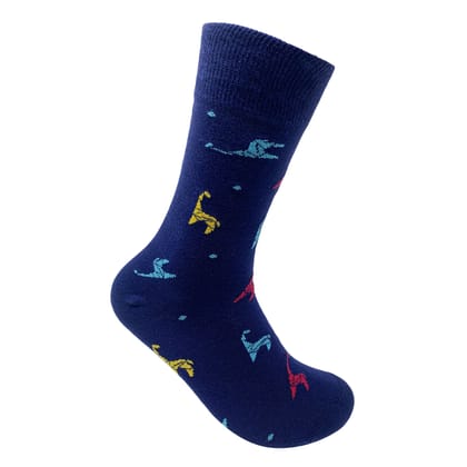 Origami Giraffe Socks For Men