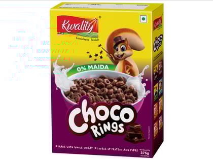 Kwality Choco Rings Box  (375 g) 