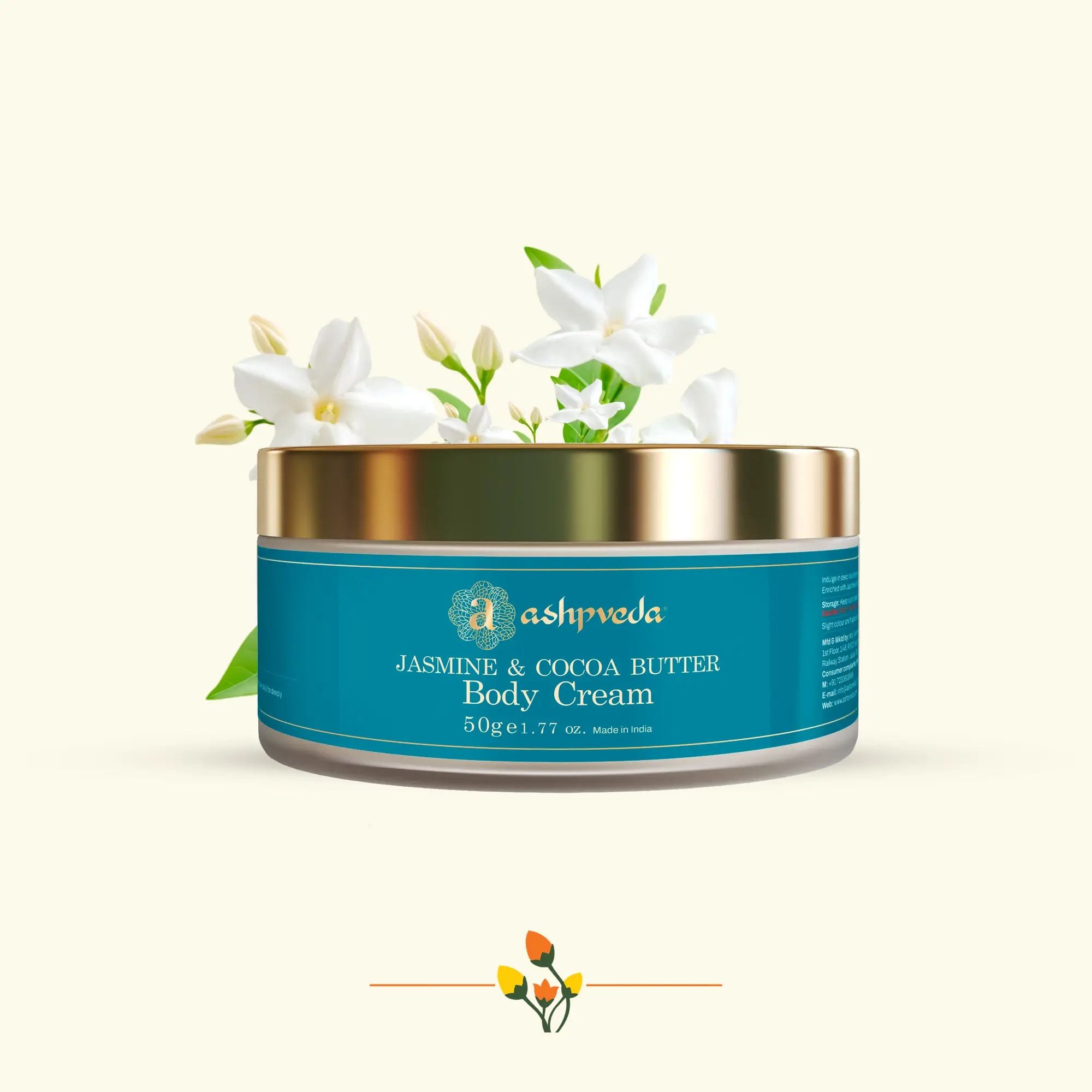 Jasmine & Cocoa Butter-Body Cream -50g
