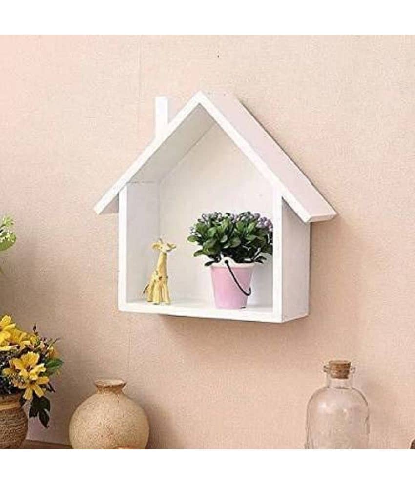 TFS Floating Shelves White MDF - Pack of 1