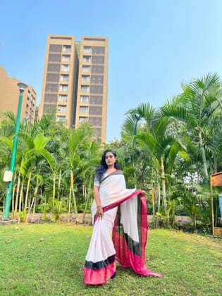 Dola Silk Saree with Jacquard Border