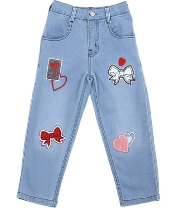 Cremlin Clothing Pack of 1 Boys Cotton Blend Jeans ( Blue )