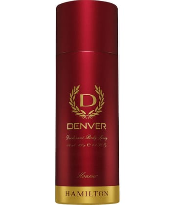 Denver Honour Deodorant Spray for Men 180 ml ( Pack of 1 )