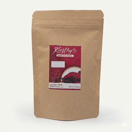 Keerthy Food Products Kashmiri Red Chilli Powder | Mild & Vibrant Lal Mirch Powder | Rich Color Cooking Spice for Curries & Marinades | 100g