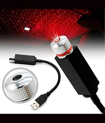 Car  Light USB Projector – Red LED Ambient Ceiling Light