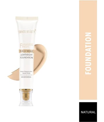 Swiss Beauty Daily Wear Light Foundation (Natural), 40gm