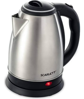 Scarlett 2 Liter 1500 Watt Stainless Steel Electric Kettle