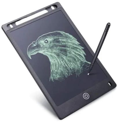 8.5 Inch LCD Writing Tablet – Electronic Drawing Pad with Stylus | Reusable Digital Doodle Board for Kids & Adults | Portable Erasable Writing Pad (Black)