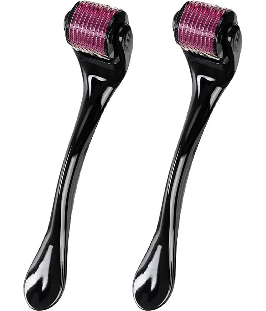 Mars by GHC Derma Roller for Hair Growth and Beard Growth, 0.5mm 540 Micro Needles, Pack of 2