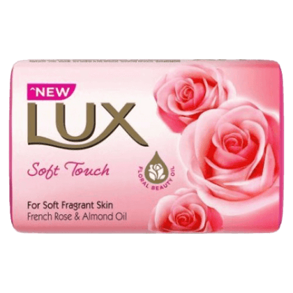 Lux Bathing Soap Soft Touch French Rose And Almond Oil 150g