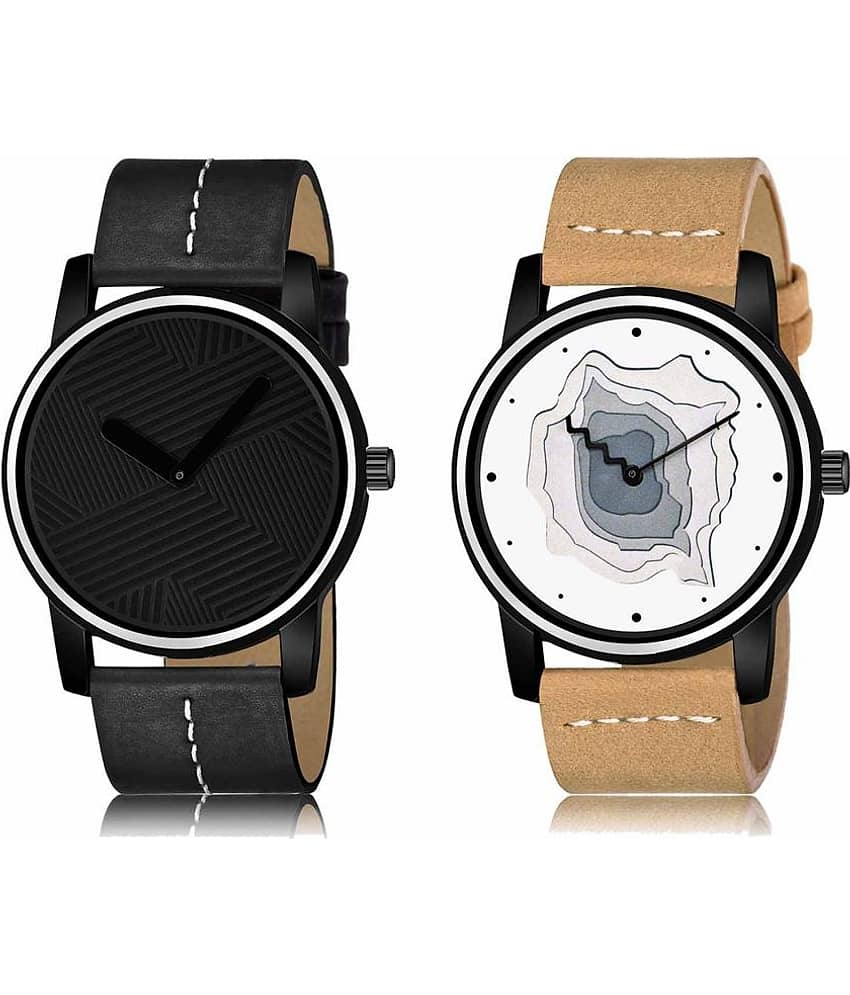 Lorem - Analog Watch Watches Combo For Men and Boys ( Pack of 2 )
