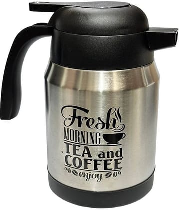 Dynore Silver Steel Flask ( 1000 ml )