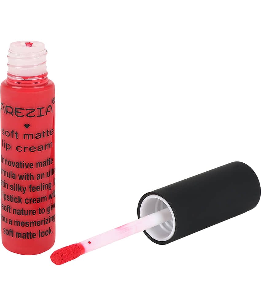 Arezia Soft Matte Lip Cream Vivid Red 6.5g