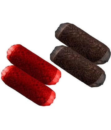 Belive-Me Set of 4 Velvet Bolster Covers