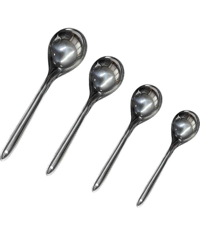 Dynore Stainless Steel Cutlery Set Silver ( Pack of 4 )