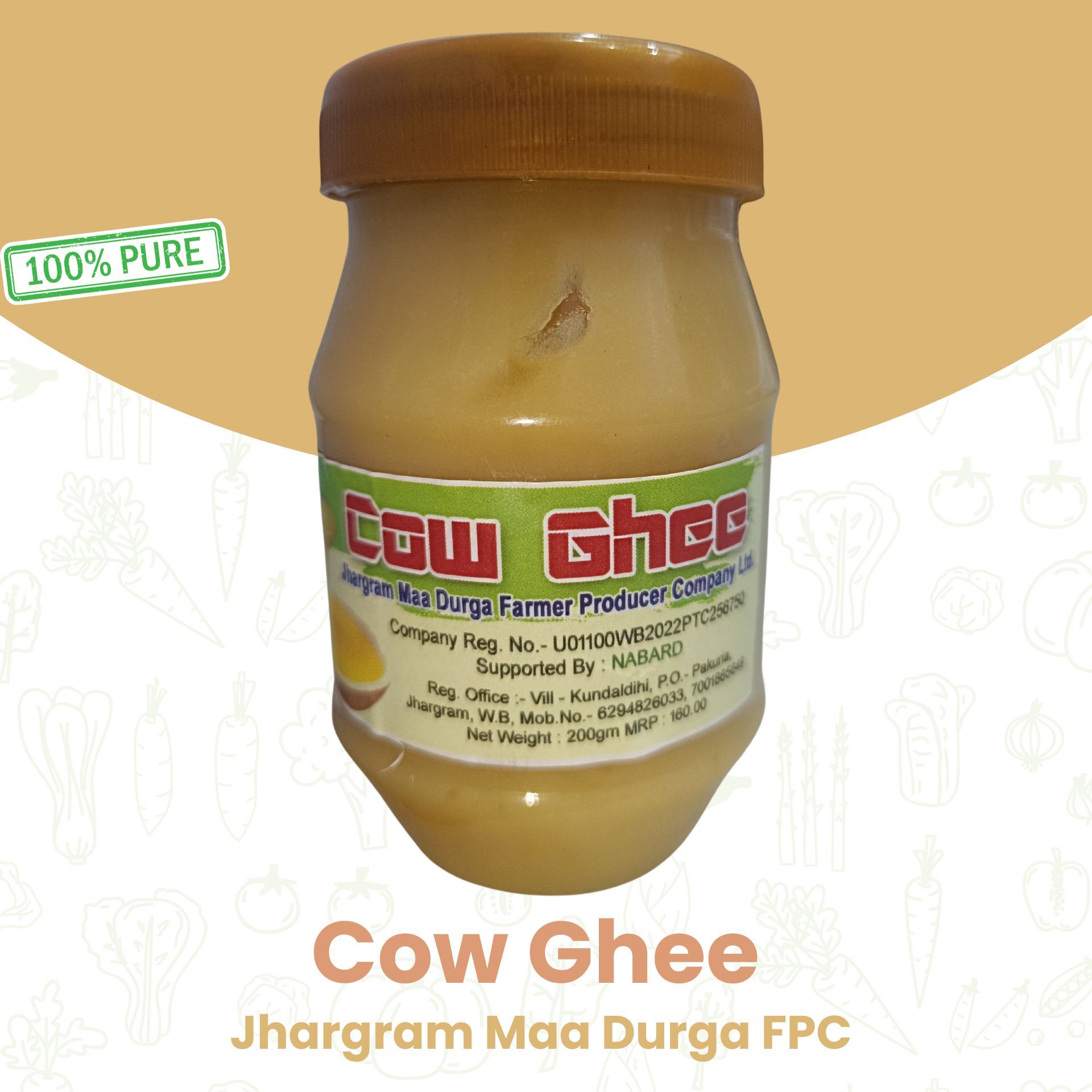 Cow Ghee, 200gms