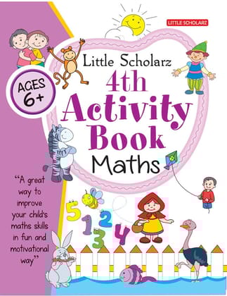 Little Scholarz 4th Activity Book Maths [Paperback] [Jan 15, 2023] LS Editorial Team