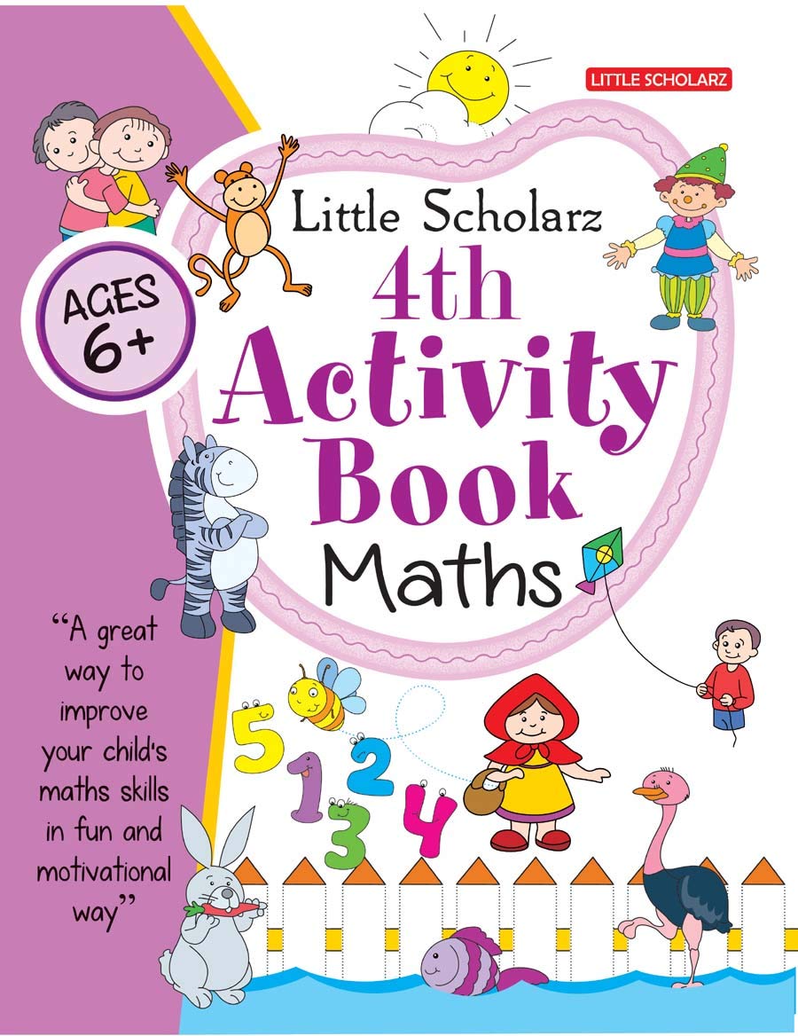 Little Scholarz 4th Activity Book Maths [Paperback] [Jan 15, 2023] LS Editorial Team