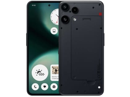 Nothing Phone 3a Lite 5G Smartphone (8GB, 256GB Storage), 43.66 cm (17.19 cm) Full HD+ Display, 50MP + 8MP + 2MP, 16MP Front Camera - Black
