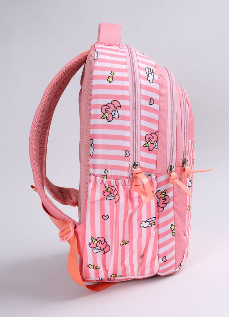 PB Pearlbags Polyester Water Resistant Casual Backpack With Laptop Sleeve For School,college & Office For Boys and Girls,Men & Women