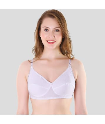 TCG Cotton Non Padded Women's Everyday Bra ( White )
