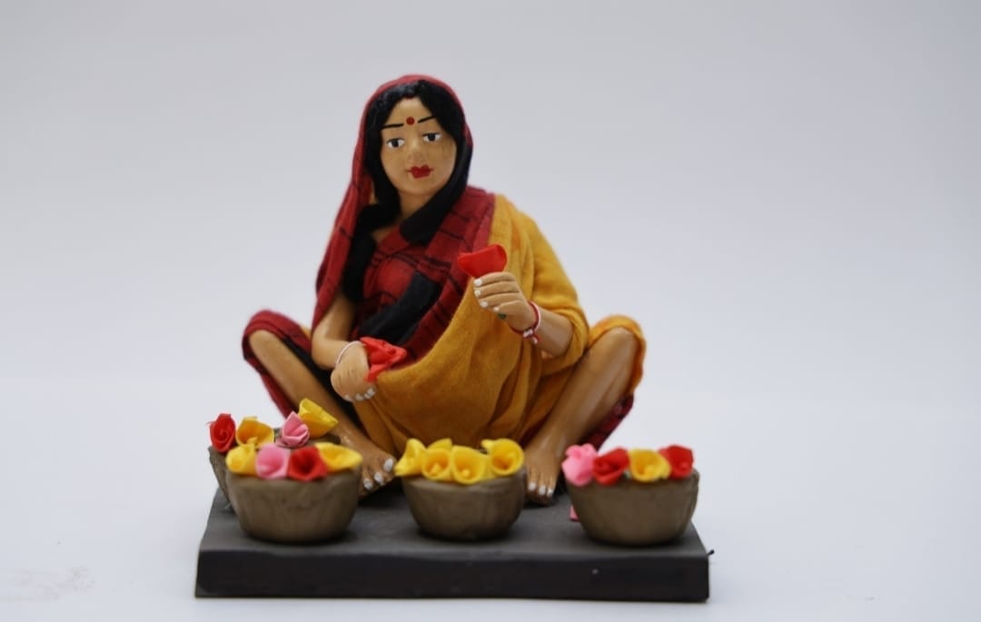 Handmade village worker