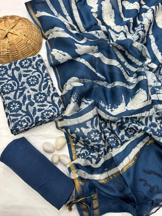 Chanderi Silk Suit Set