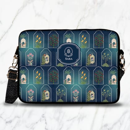 Bahaar Jaroka Laptop Bag-Navy / 13.3"