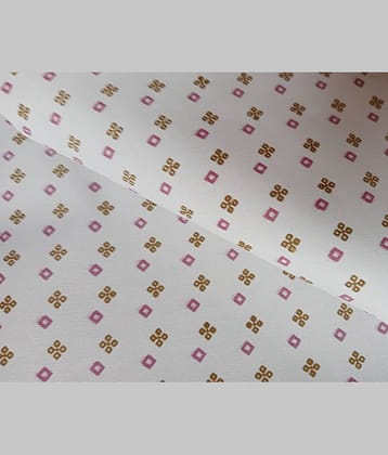 Makhanchor Multi 100 Percent Cotton Unstitched Shirt pc Single