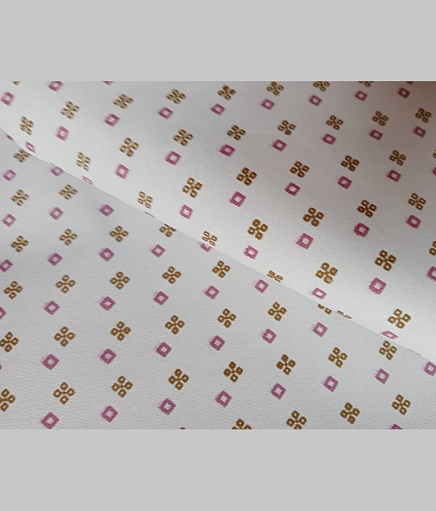 Makhanchor Multi 100 Percent Cotton Unstitched Shirt pc Single