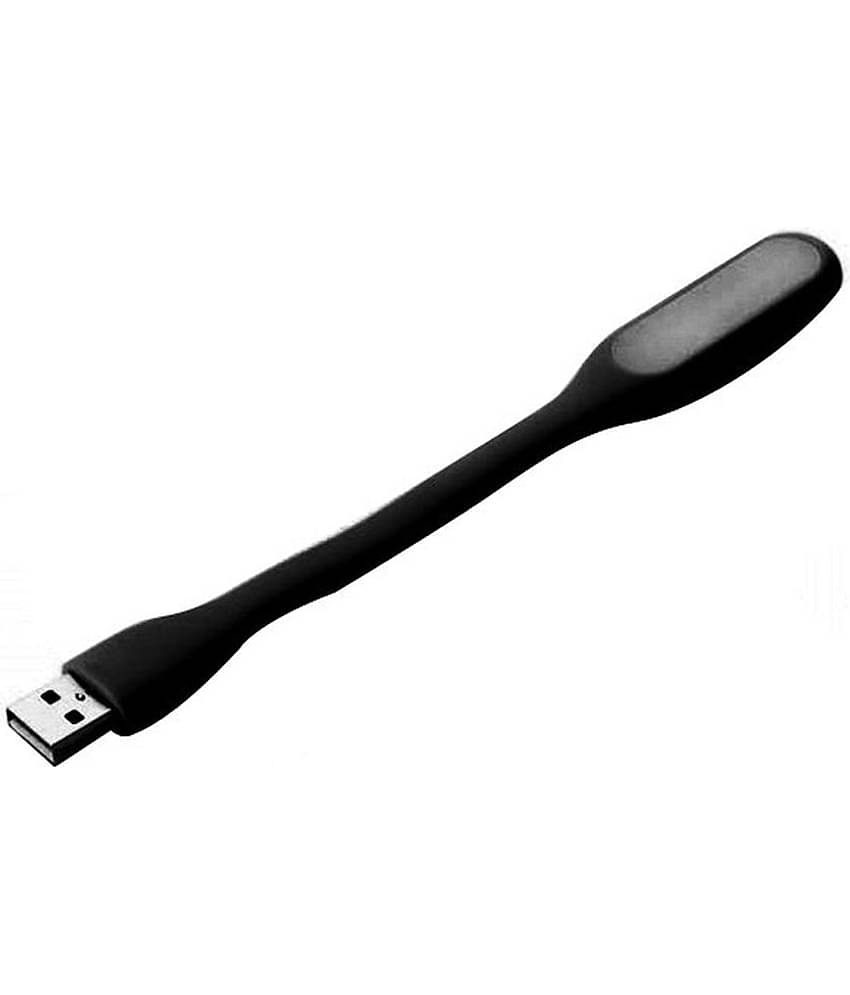 Zeorgia Usb Mini Foldable Portable Shining LED Light - Bkack