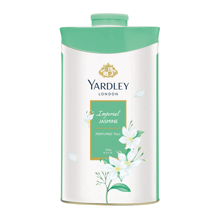 Yardley London Imperial Jasmine Perfumed Talc, 100 gm