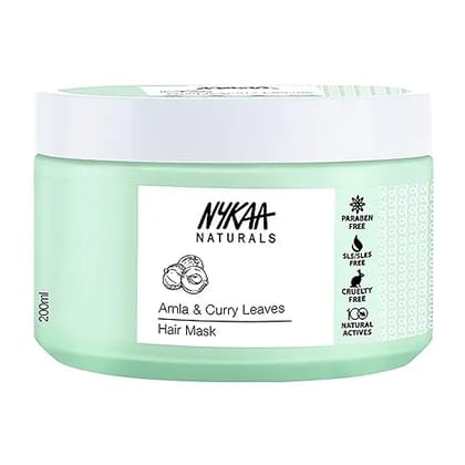 Nykaa Naturals Amla & Curry Leaves Hair Mask 30 ML