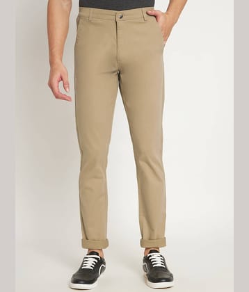 RAGZO Khaki Slim Chinos ( Pack of 1 )