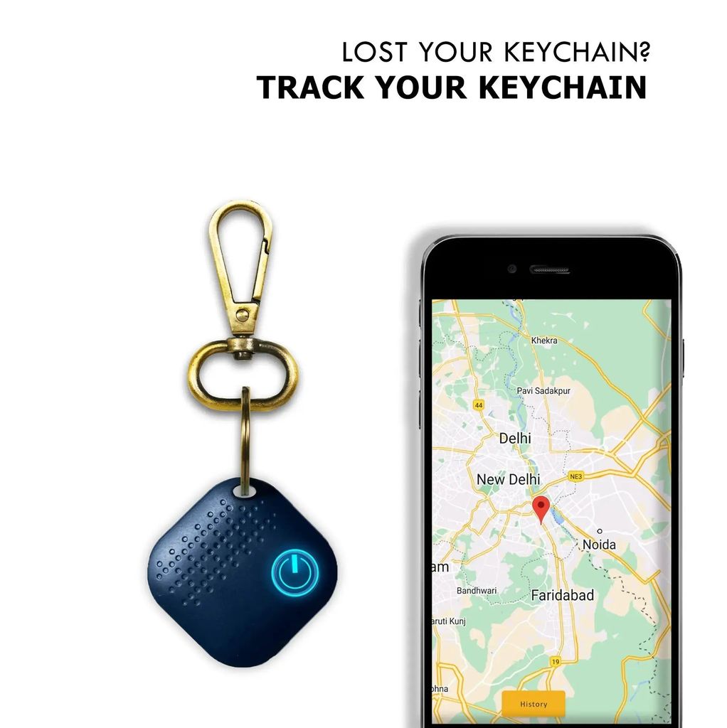 Smart Keychain (Navy Blue)